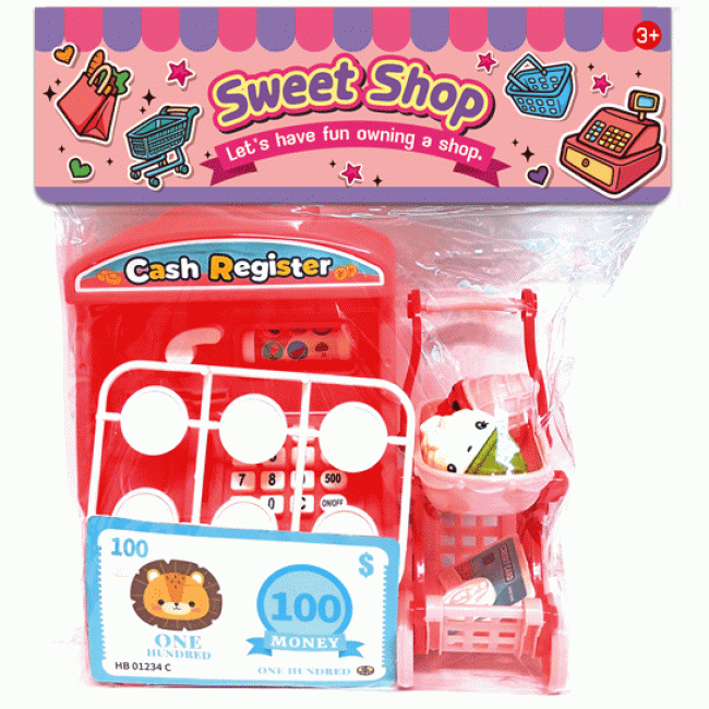 Barbie สนุกกับเกมและภาพระบายสีแสนสวย Malibu Festival + เครื่องคิดเงินพร้อมรถเข็นช้อปปิ้ง